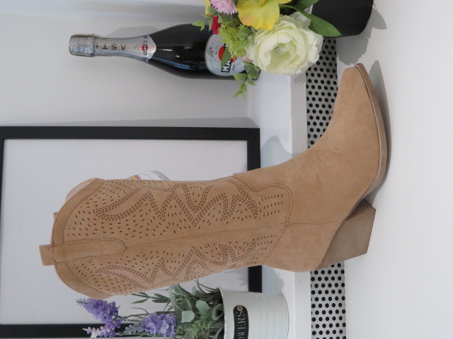 Kozaki Damskie RQ457 KHAKI 36-41