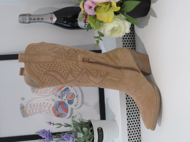 Kozaki Damskie RQ457 KHAKI 36-41 1