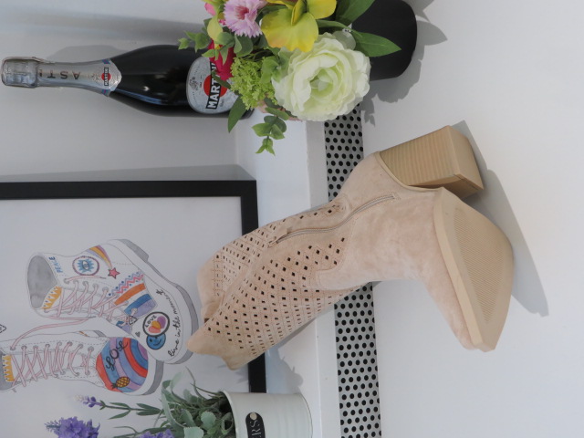 Kozaki Damskie 8689 BEIGE 36-41 2