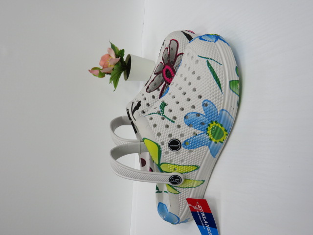 Klapki Damskie H369-5B BLUE/PINK/RED 37-41 1