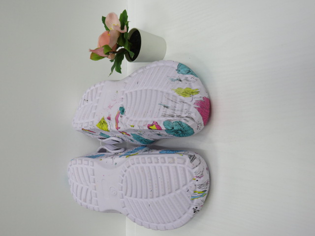 Klapki Damskie H007-4 BLUE/YELLOW/RED 37-41 2