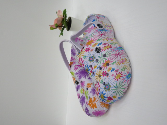 Klapki Damskie H007-5 BLUE/OLIVER/ORANGE 37-41