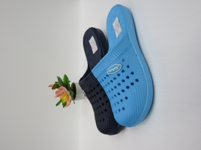 Klapki Damskie D311 BLUE/NAVY/GREY/L.BLUE