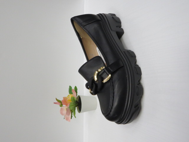 Półbuty Damskie 0-21 BLACK 36-41