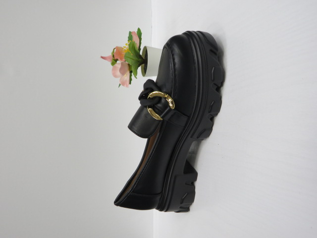 Półbuty Damskie 0-21 BLACK 36-41 1