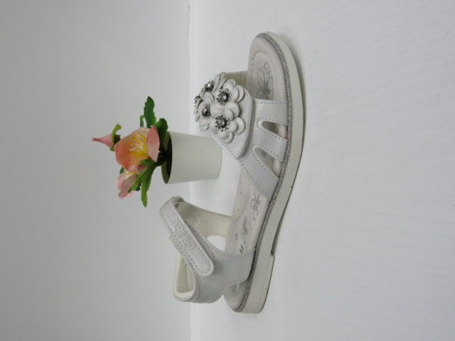 Sandały Dziecięce AB55 WHITE 31-36