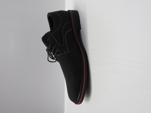 Półbuty Męskie F052-1 BLACK 40-46 1