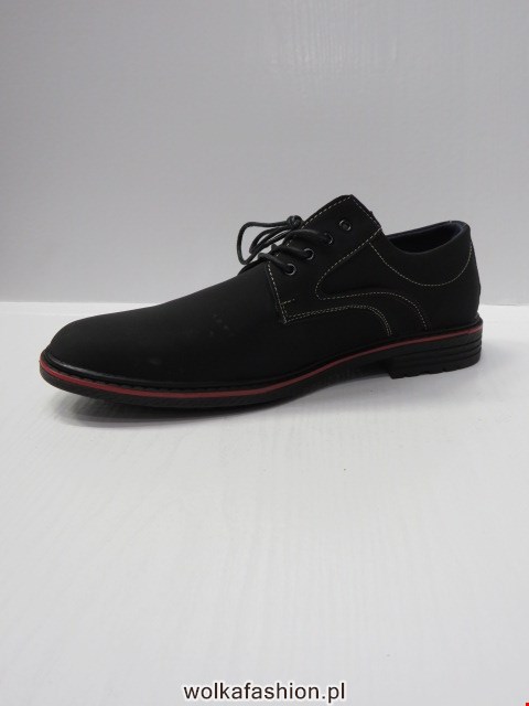 Półbuty Męskie F052-1 BLACK 40-46 1