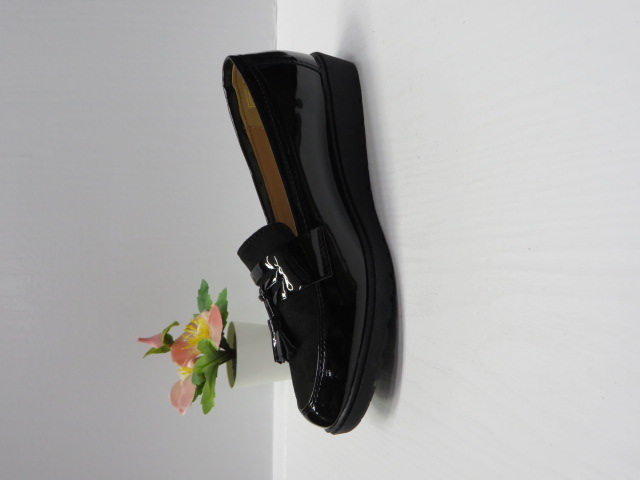 Półbuty Damskie 21802 BLACK 36-41 1
