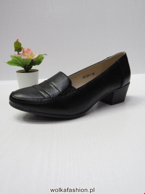 Czółenka damskie Q7123-1 BLACK 36-41