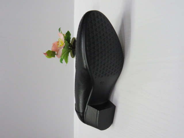Czółenka damskie Q7123-1 BLACK 36-41 2