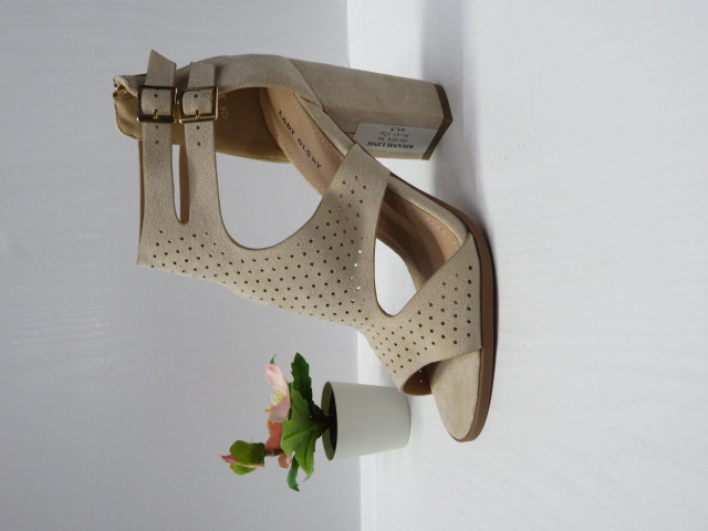 Czółenka damskie BL424 BEIGE 36-41