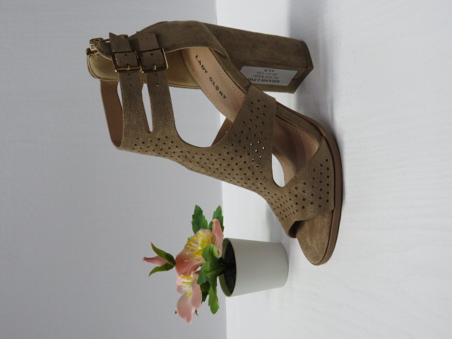 Czółenka damskie BL424 KHAKI 36-41