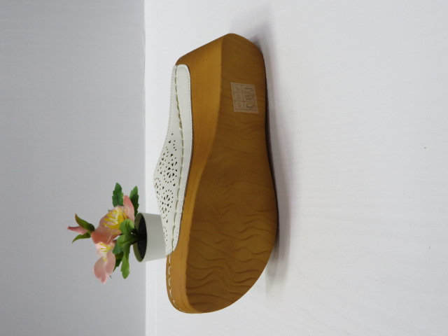 Klapki Damskie 6094-2 WHITE 36-41 2
