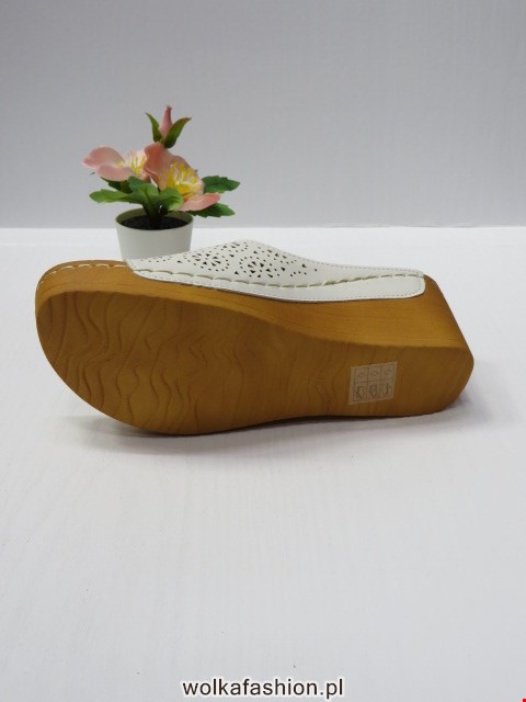 Klapki Damskie 6094-2 WHITE 36-41 2