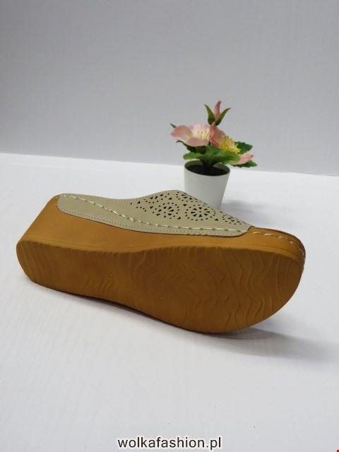 Klapki Damskie 6094-3 BEIGE 36-41 2