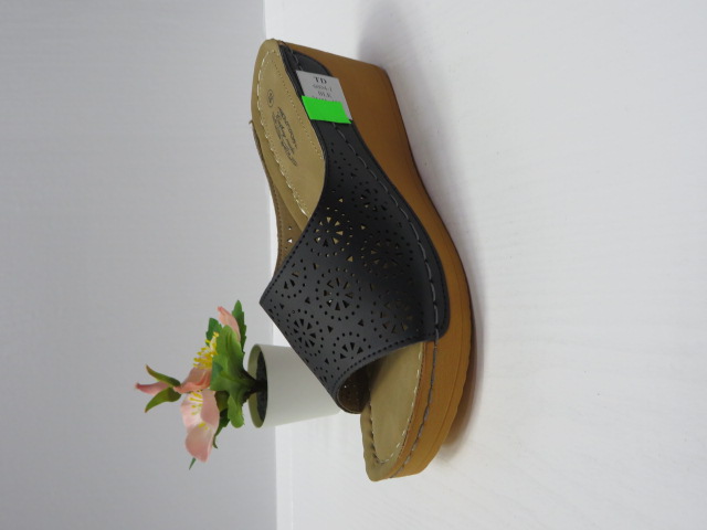 Klapki Damskie 6094-1 BLACK 36-41