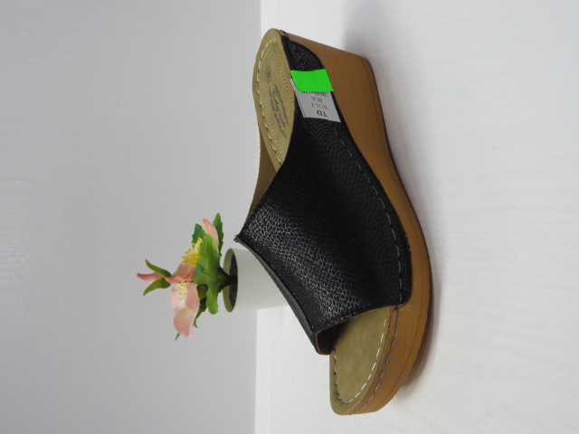 Klapki Damskie 6121-1 BLACK 36-41