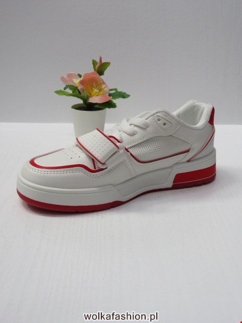Sportowe Damskie 2343 WHITE/RED 36-41 1