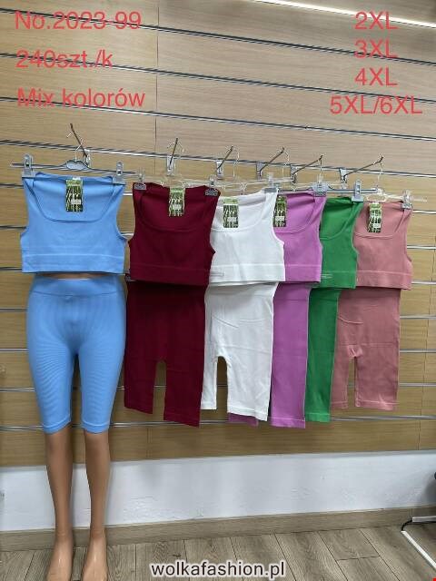 Komplet damskie 2023-99 Mix kolor 2XL-6XL