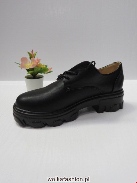 Półbuty Damskie 6550-PU BLACK 36-41 1