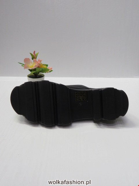 Półbuty Damskie 6550-PU BLACK 36-41 2