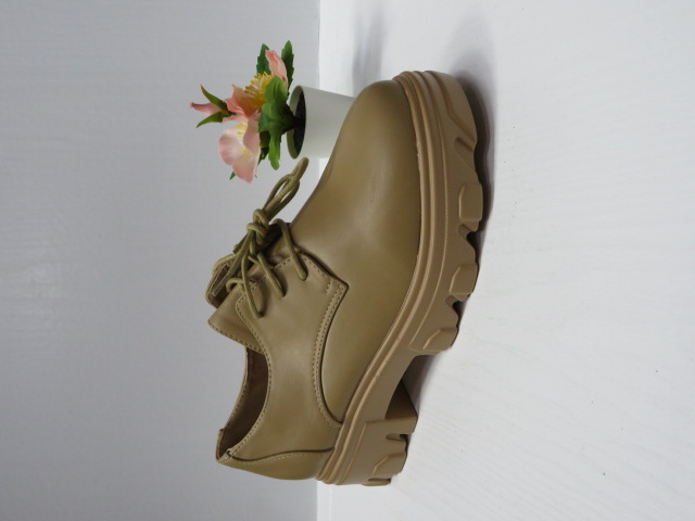 Półbuty Damskie 6550-PU KHAKI 36-41