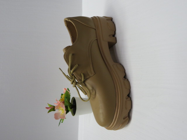 Półbuty Damskie 6550-PU KHAKI 36-41 1