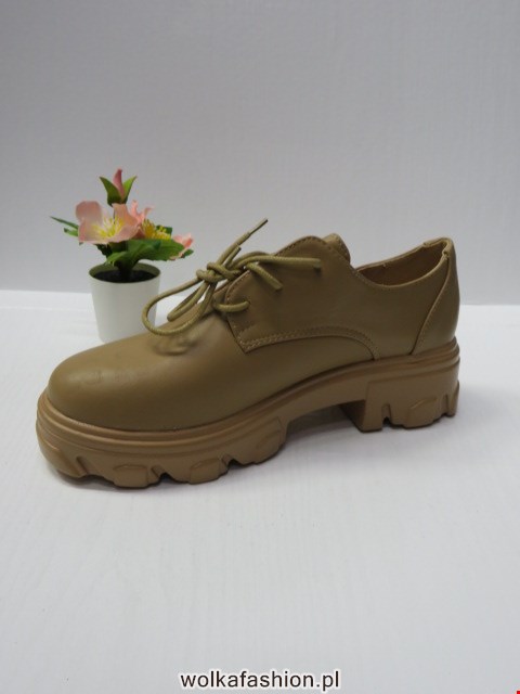 Półbuty Damskie 6550-PU KHAKI 36-41 1