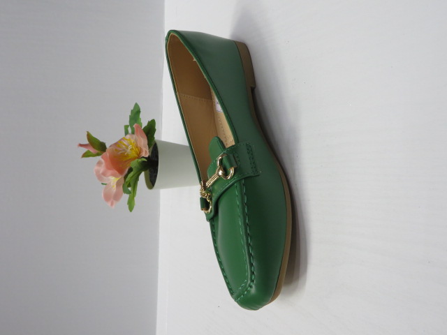 Baleriny Damskie LS5389 GREEN 36-41 1