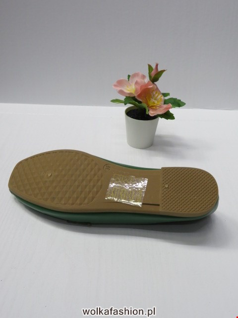 Baleriny Damskie LS5389 GREEN 36-41 2