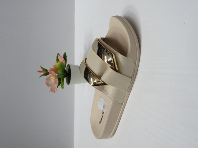 Klapki Damskie BL55027 BEIGE 36-41