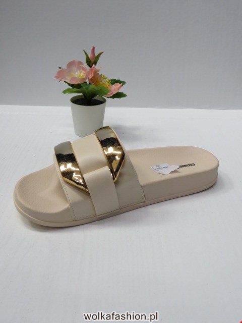 Klapki Damskie BL55027 BEIGE 36-41 1