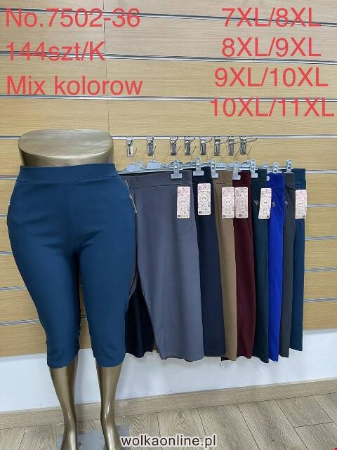 Rybaczki damskie 7502-36 Mix kolor 7XL-11XL