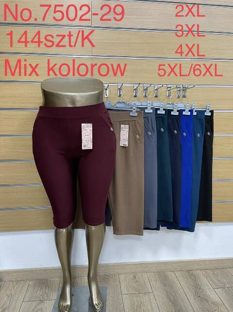 Rybaczki damskie 7502-29 Mix kolor 2XL-6XL 1