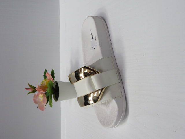 Klapki Damskie BL55027 WHITE 36-41 1