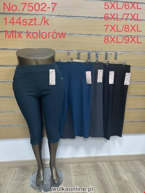 Rybaczki damskie 7502-7 Mix kolor 5XL-9XL