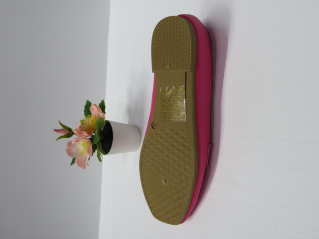 Baleriny Damskie LS5389 FUSHIA 36-41 2