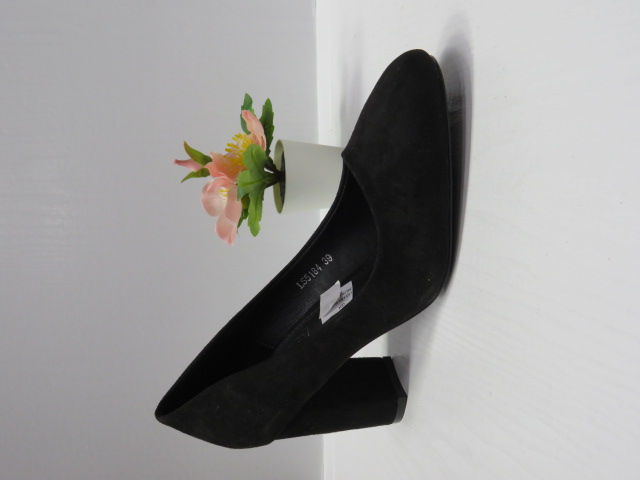 Czółenka damskie LS5184 BLACK 36-41