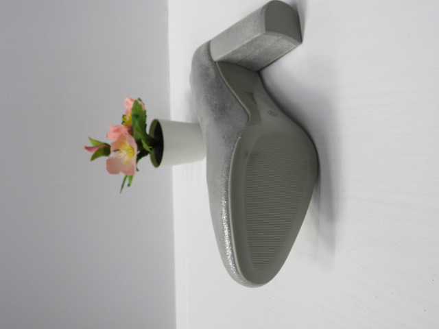 Czółenka damskie LS5184 SILVER 36-41 2