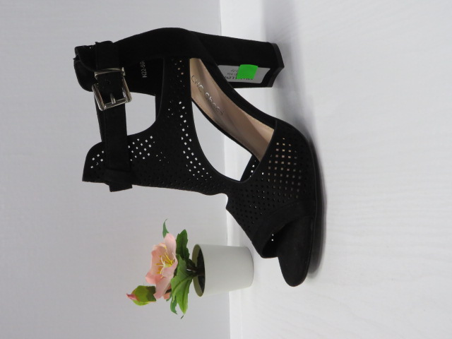 Czółenka damskie N22-960 BLACK 36-41