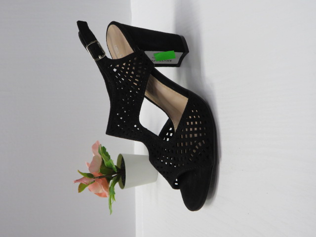 Czółenka damskie N22-961 BLACK 36-41