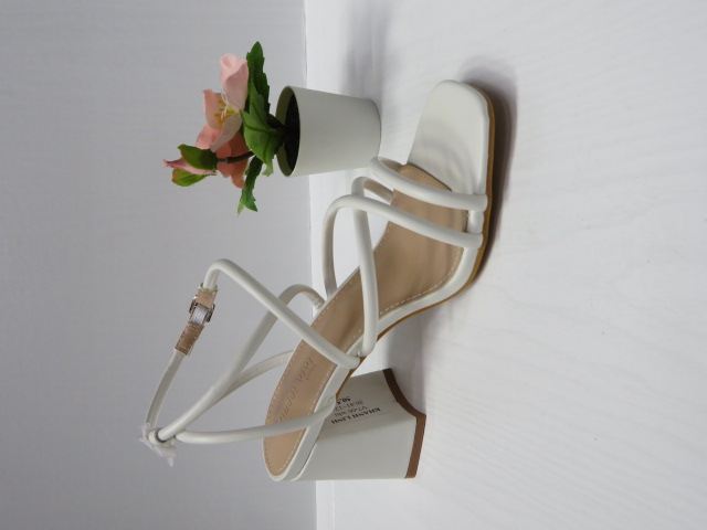 Czółenka damskie V7-66 WHITE 36-41 1