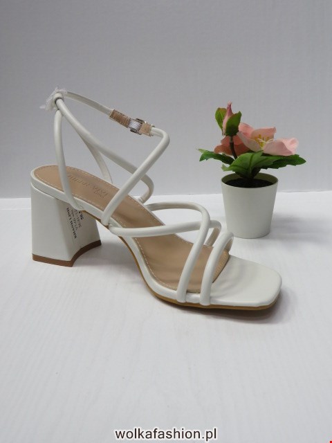 Czółenka damskie V7-66 WHITE 36-41 1