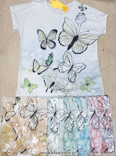 Bluzka damskie 1391 Mix kolor M-2XL 