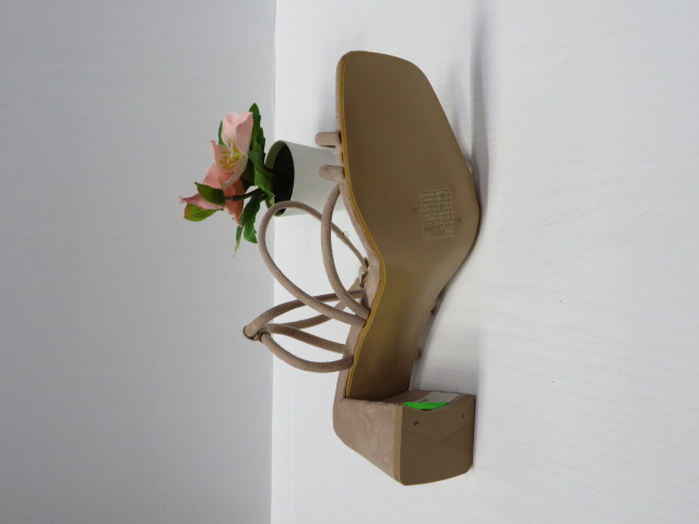 Czółenka damskie V7-86 BEIGE 36-41 2