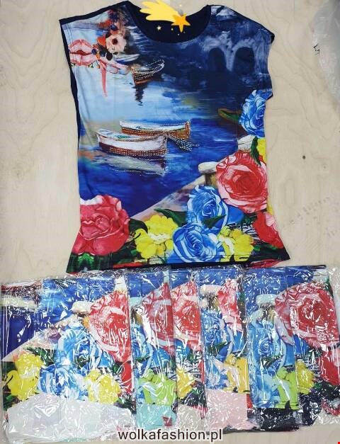 Bluzka damskie 1394 Mix kolor M-2XL 