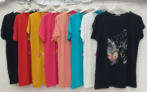 Bluzka damskie 1402 Mix kolor Standard