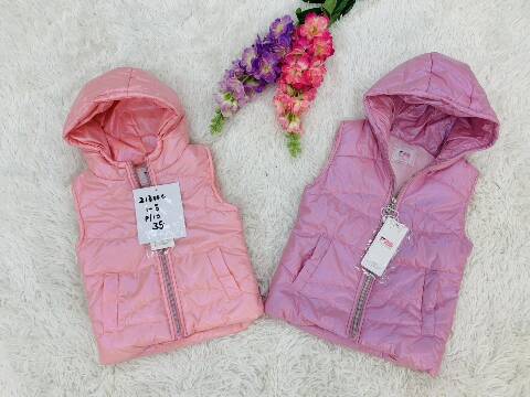 Kamizelka dziewczęca 1421 Mix kolor 1-5 1