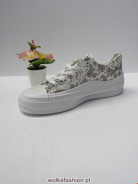Trampki damskie HF237-9A WHITE 36-41 1